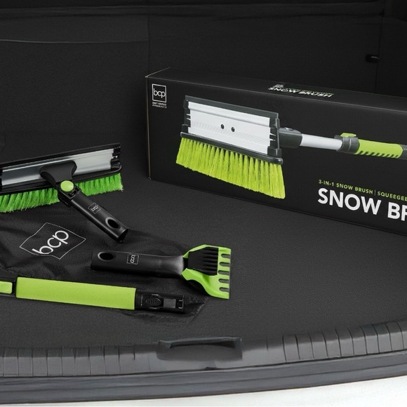 Brand New iHome Snow Brush with Green and Black Design - Picture 5 of 12